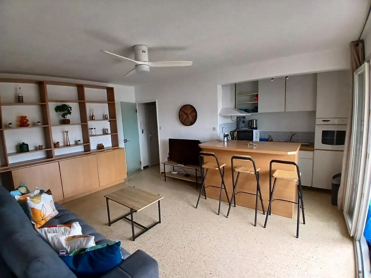 Apartment Agreable T2 A 3Mn De La Mer Parking Wifi Six-Fours-les-Plages
